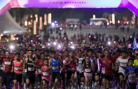 3.000 Pelari Ramaikan Merdeka Night Run di IKN, Semarakkan Perayaan HUT ke-81 RI