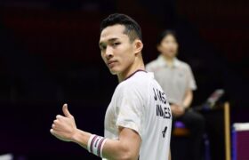 Jonatan Christie Tampil Perkasa di China Masters 2026, Kalahkan Leong Jun Hao dan Lolos ke 16 Besar